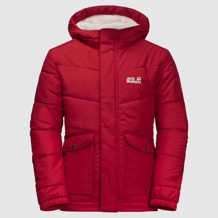 Jack Wolfskin Kids Snow Fox Winter Parka Red 845290PYW